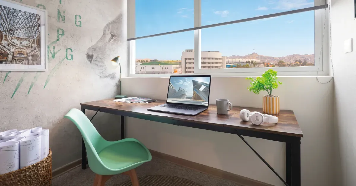 Tercer dormitorio en tipología de 3D